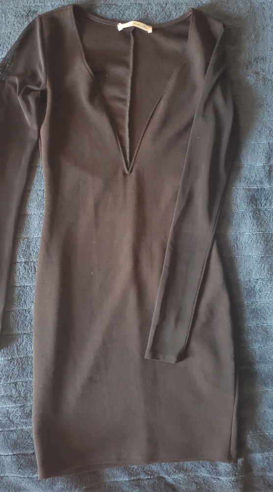 V-neck dress